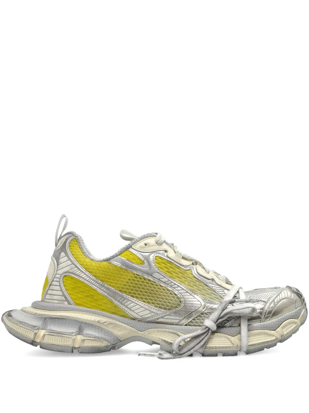 Balenciaga 3XL gradient lace-up sneakers white yellow Size US 8 / EU 41 - 1 Thumbnail