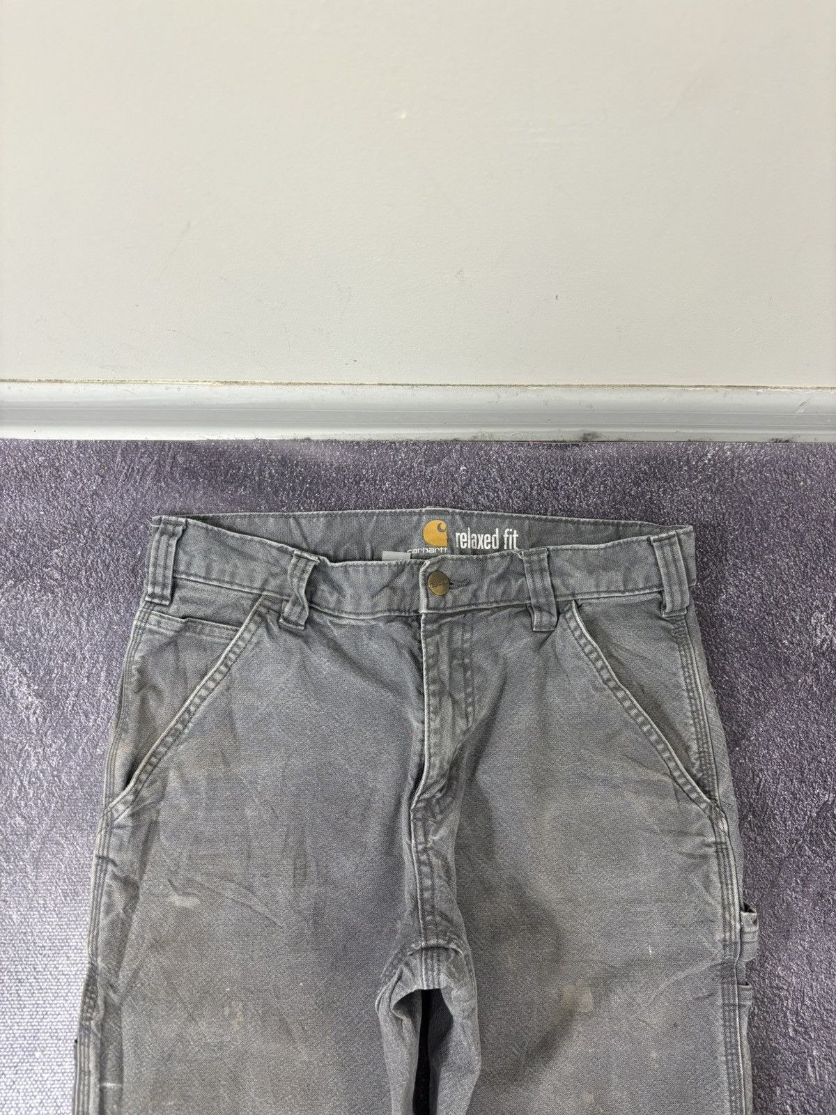 Carhartt Vintage Carhartt Workwear USA Relaxed Fit Carpenter Pants Size US 30 / EU 46 - 13 Thumbnail