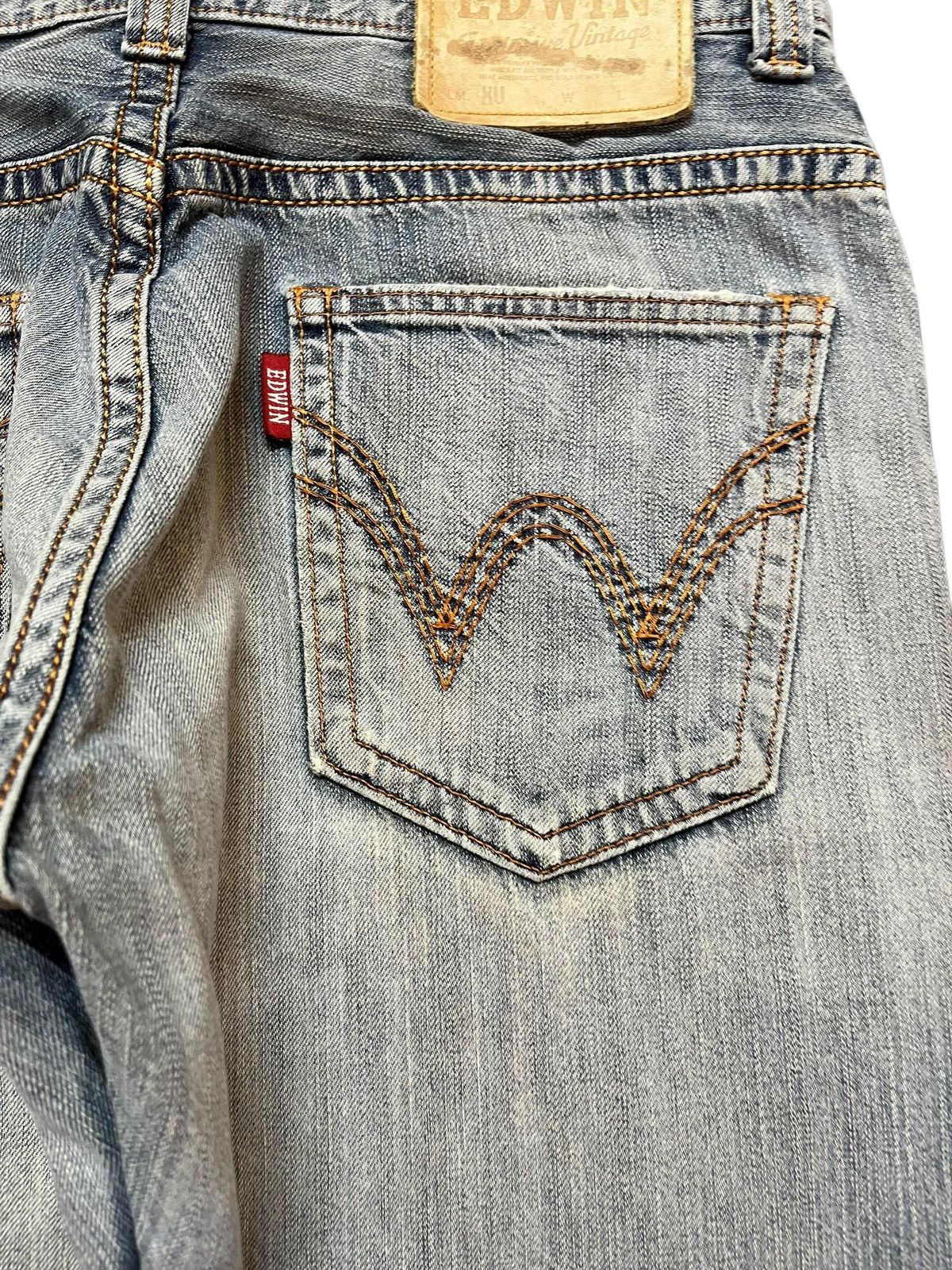 Edwin Vintage Edwin Exclusive Vintage Faded Grunge Denim Size US 34 / EU 50 - 8 Thumbnail