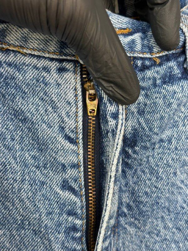 Levi's Vintage Clothing Levi’s 541 Silver Tab Acid Wash Jeans Vintage 90s Belgium Size US 32 / EU 48 - 13 Thumbnail