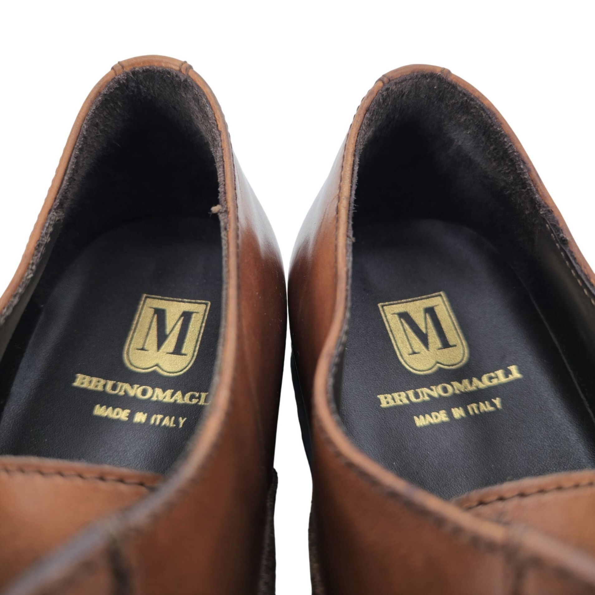 Bruno Magli New Bruno Magli Italy Brown Leather Suede Wingtip Oxfords 10 Size US 10 / EU 43 - 7 Thumbnail