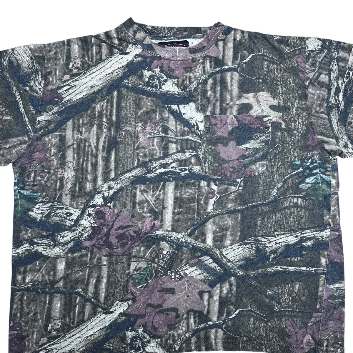 Realtree × Vintage 2000s Yukon Gear Hunting Real Tree Camo All Over Print Tee Size US XL / EU 56 / 4 - 7 Thumbnail