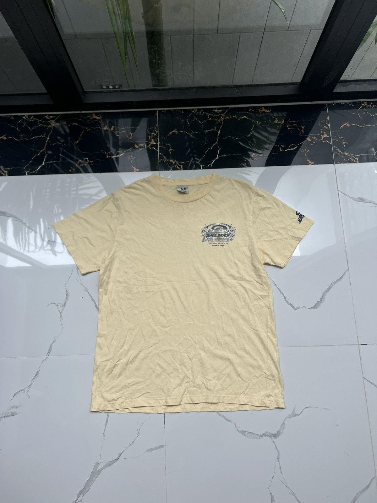 Japanese Brand × Vintage 90’s PIKO RARE HAWAIIAN LONGBOARD WEAR RETRO SURF TEE Y2K Size US XL / EU 56 / 4 - 2 Thumbnail