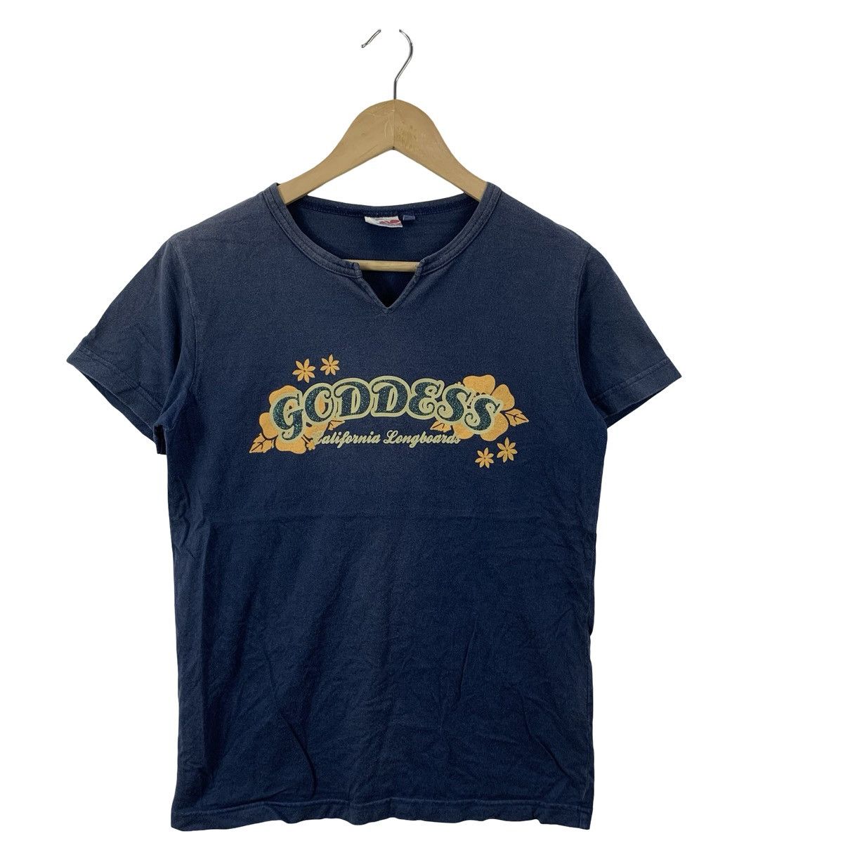 Vintage Vintage Goddess California Longboards Graphic Tee Floral Size L / US 10 / IT 46 - 5 Thumbnail