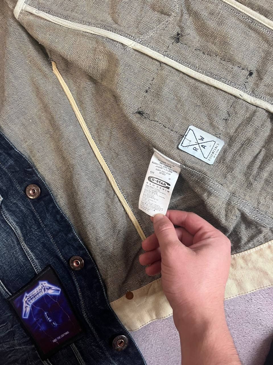 G-Star × Vintage Vintage G star Slayer metalica faded dirty distressed vest Size US M / EU 48-50 / 2 - 13 Thumbnail