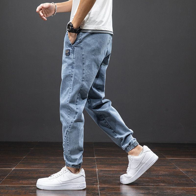 Japanese Brand × Jean Blue Cargo Jeans Men Size US 36 / EU 52 - 3 Thumbnail