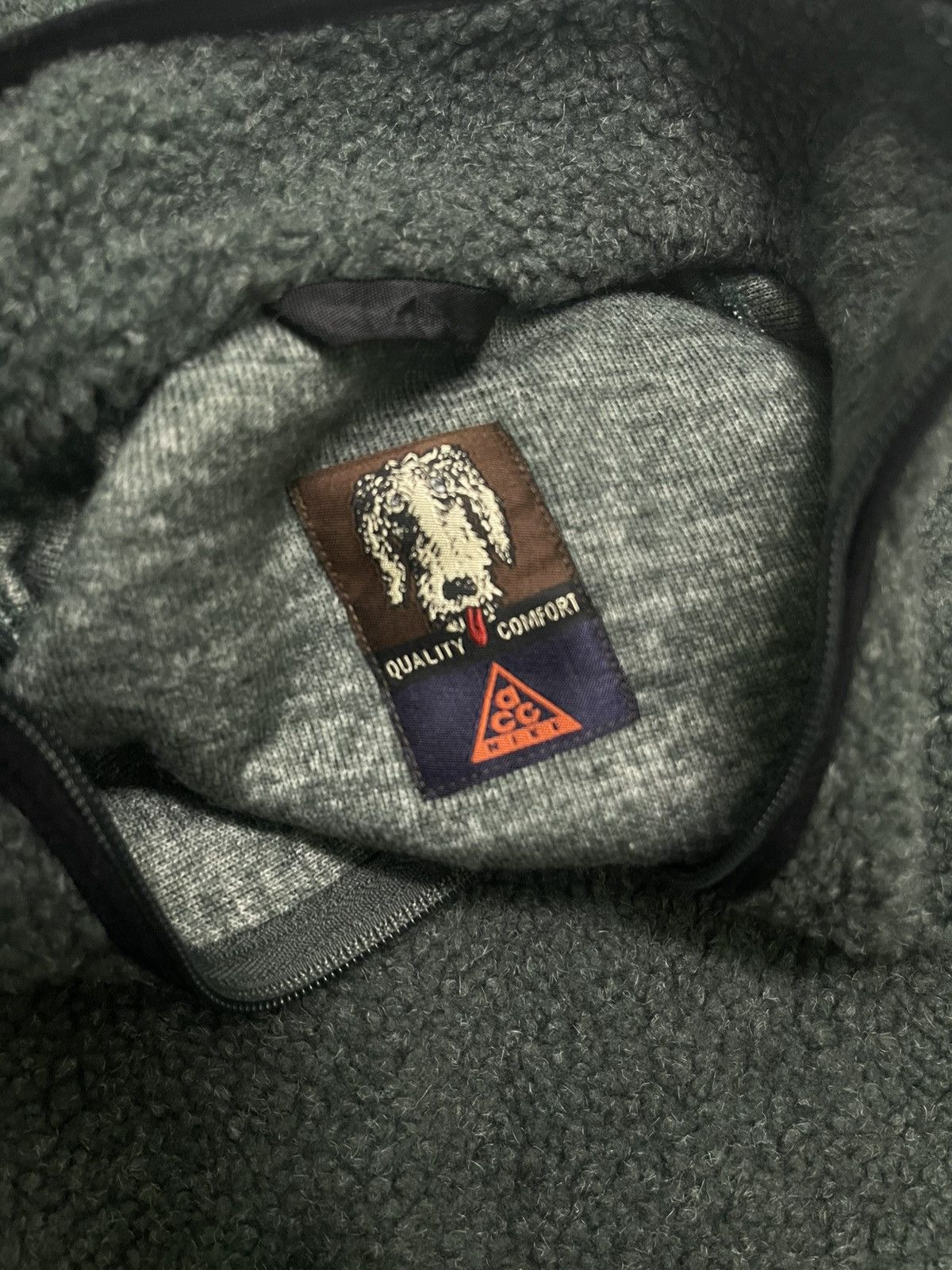 Nike ACG 90s NIKE ACG HALF ZIPPER FLEECE RARE DESIGN Size US S / EU 44-46 / 1 - 7 Thumbnail