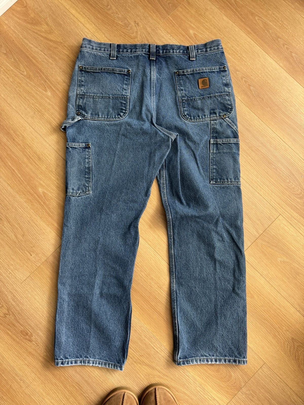 Carhartt Vintage 00’s Carhartt Double Knee Jeans Baggy Pants Size US 36 / EU 52 - 3 Thumbnail