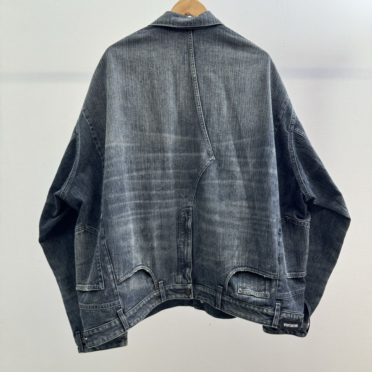 Balenciaga Balenciaga Deconstructed Denim Jacket Size US S / EU 44-46 / 1 - 4 Thumbnail