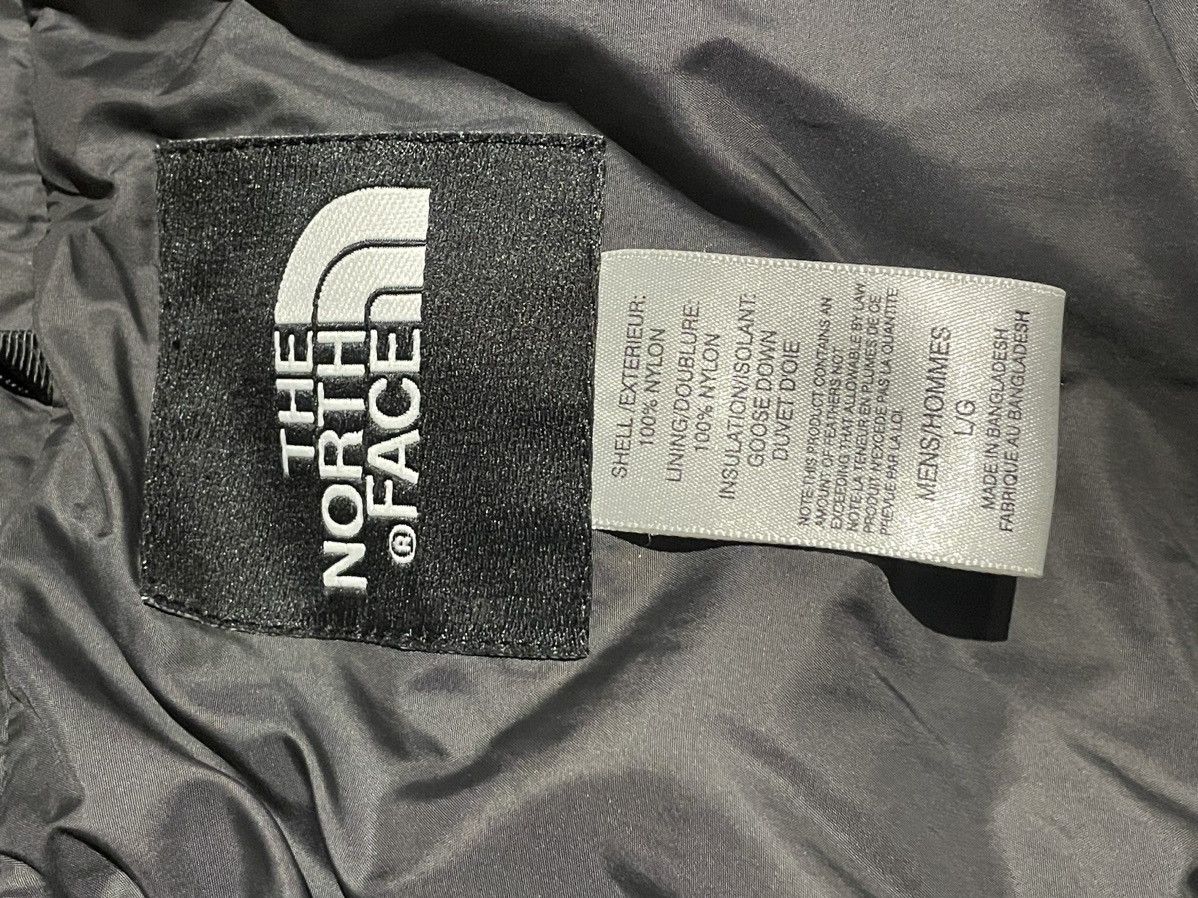The North Face Grey/Green TNF Nuptse 700 Vest Size US L / EU 52-54 / 3 - 3 Thumbnail