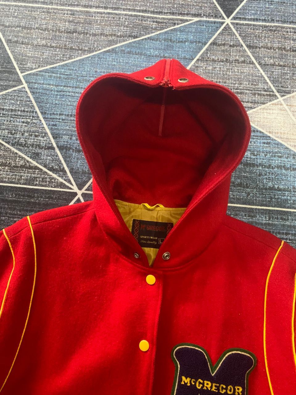 McGregor McGregor Hooded Varsity Jacket Size US M / EU 48-50 / 2 - 4 Thumbnail