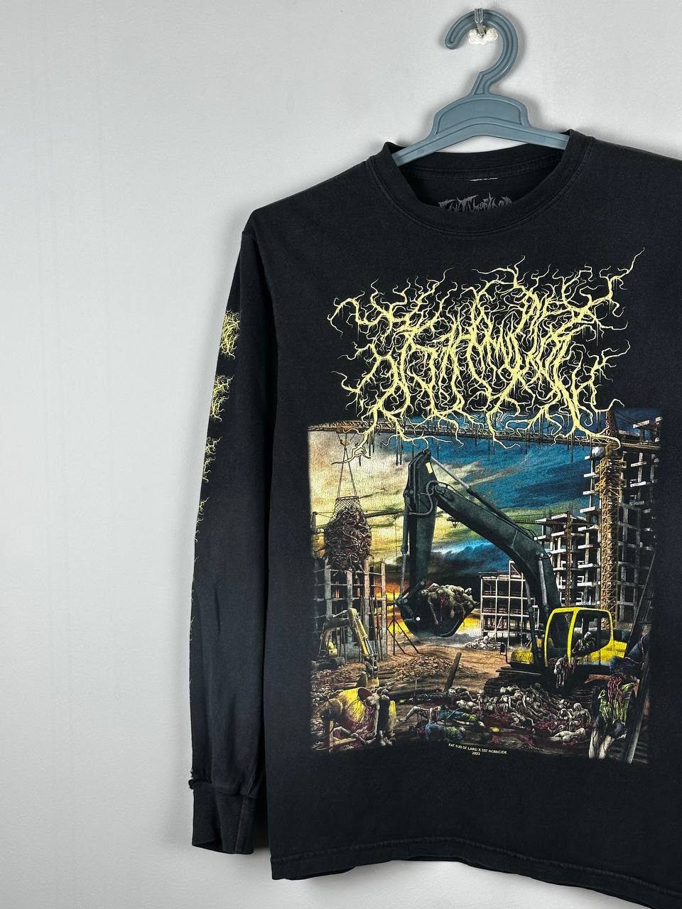 Band Tees Fat Tub Of Lard x 357 Homicide Hardcore Band T Shirt Size US M / EU 48-50 / 2 - 2 Thumbnail