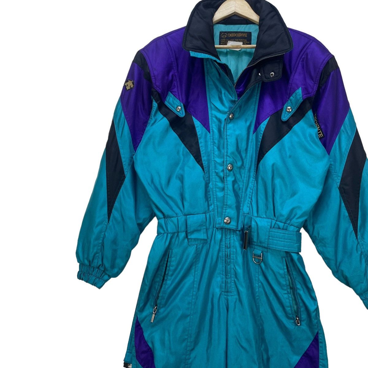 Descente 💥Vintage Japanese Brand Decente Overall Jacket Size US 33 - 3 Thumbnail