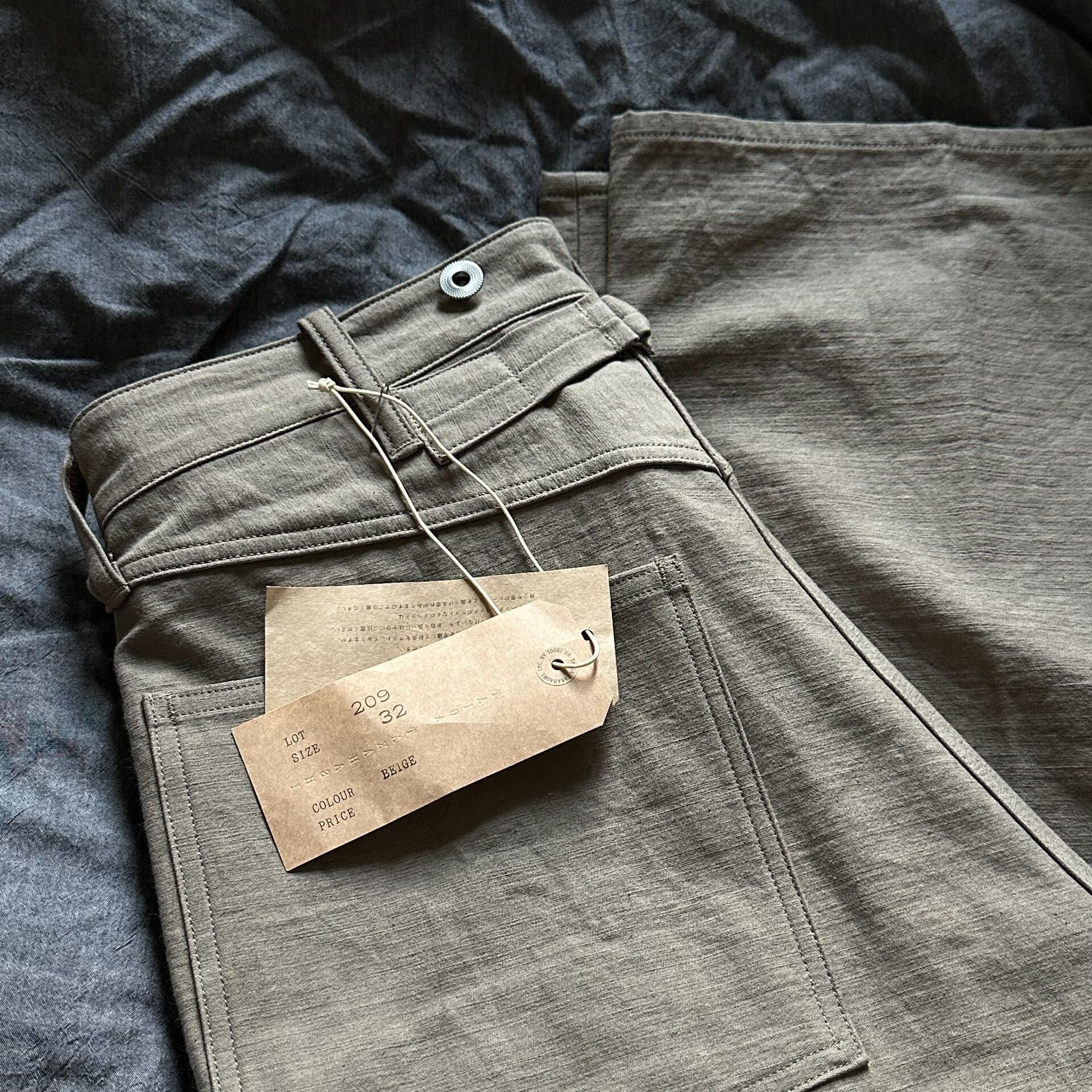 Taiga Takahashi T.T Buckle-Back Trousers