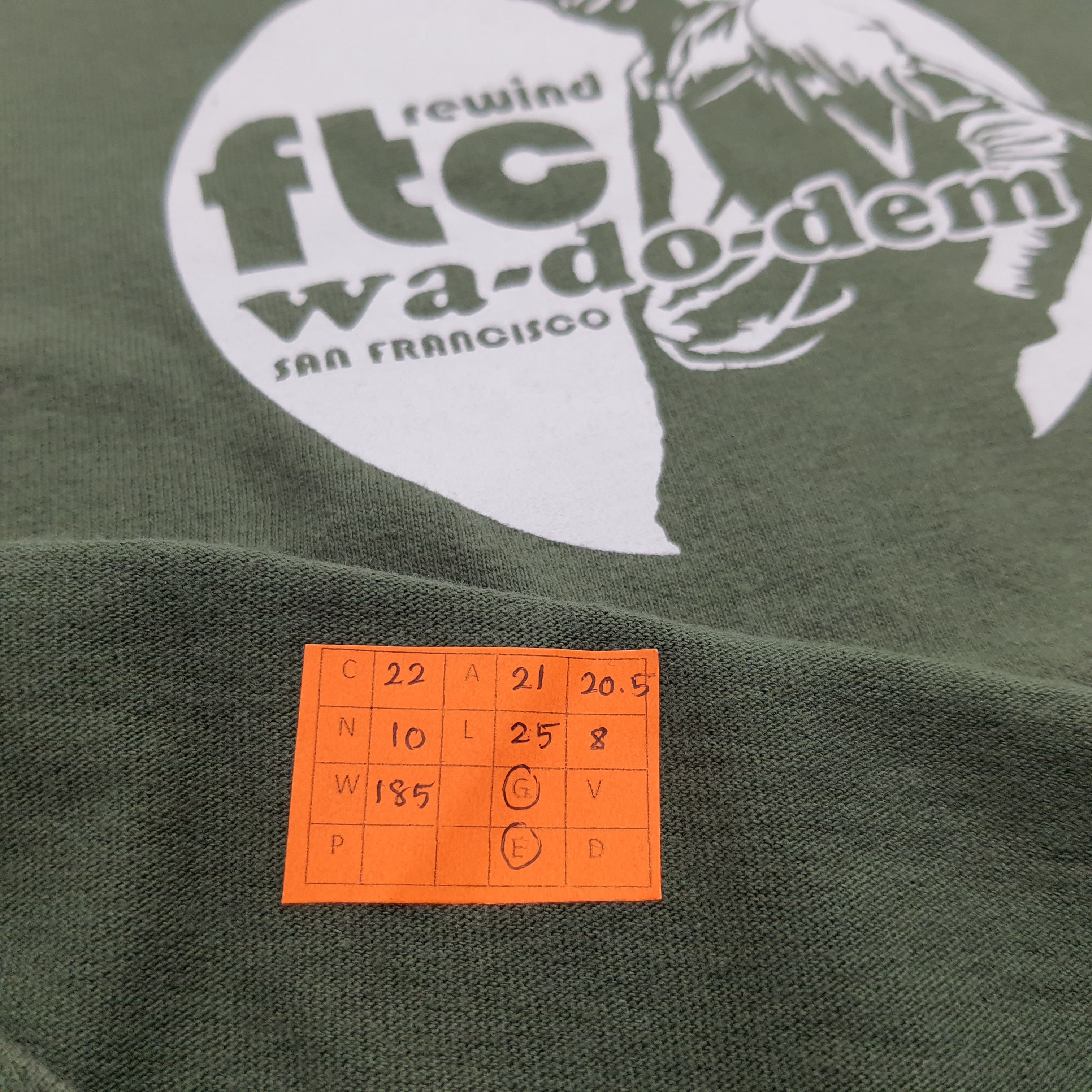 FTC FTC Rewind San Francisco T-shirt Size US L / EU 52-54 / 3 - 5 Thumbnail