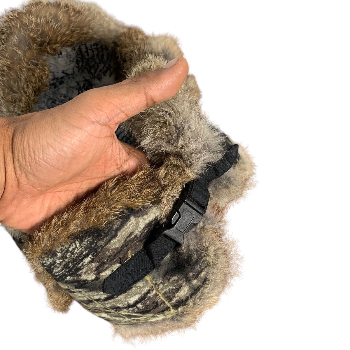 Japanese Brand Mad Bomber Full Print Rabbit Fur Winter Cap Size ONE SIZE - 6 Thumbnail