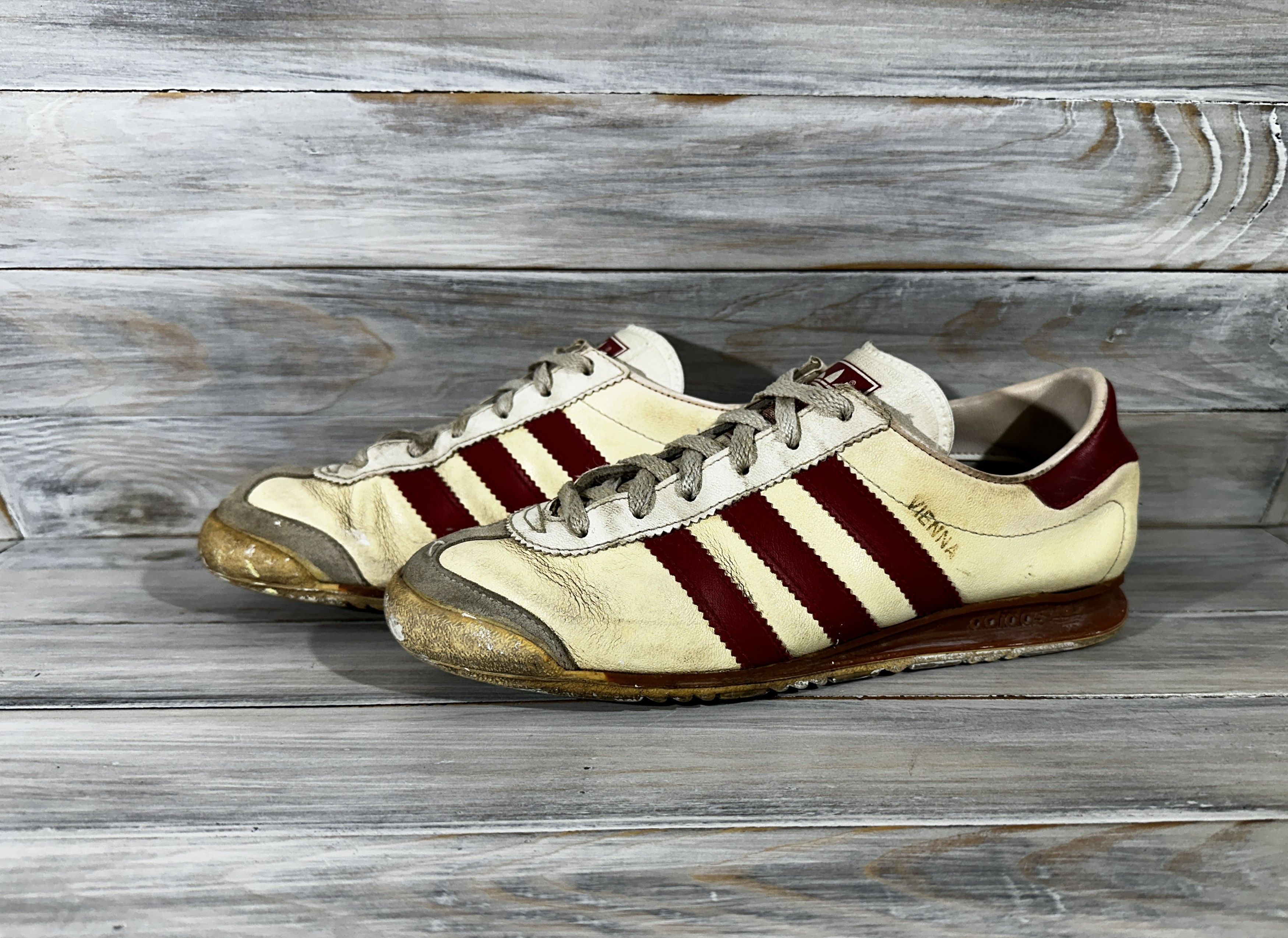 Adidas Vintage Adidas Vienna Made In West Germany Retro Very Rare Size US 6 / EU 39 - 5 Thumbnail