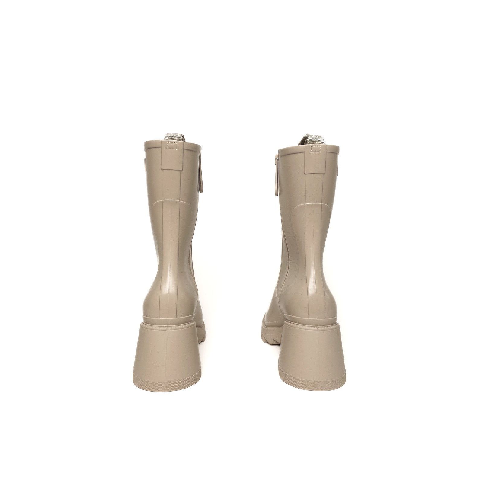 Chloe Grey Rubber Boots Size US 8.5 / IT 38.5 - 5 Thumbnail
