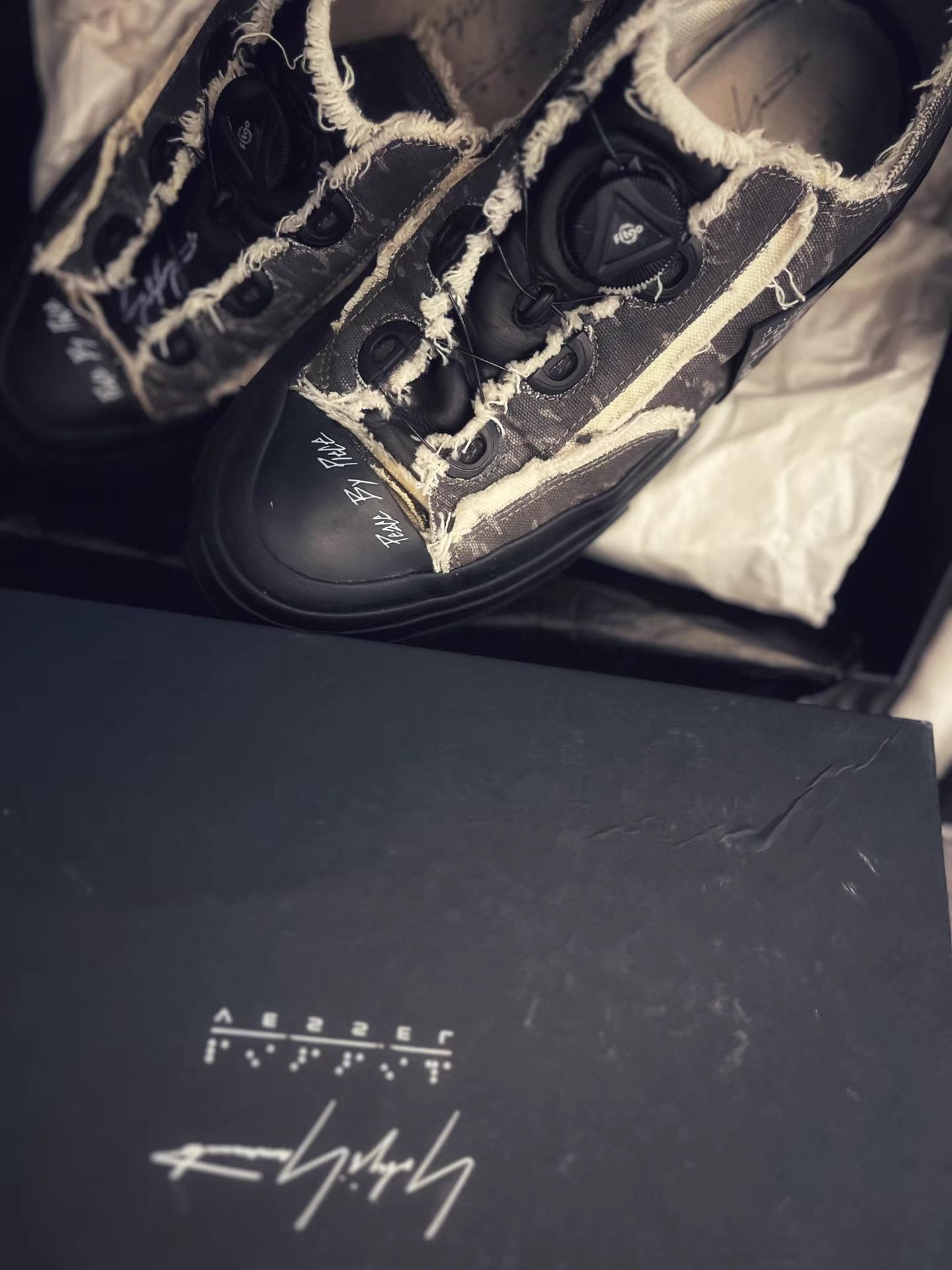 Yohji Yamamoto Yohji Yamamoto × xVESSEL Limited Edition Sneakers K11 Size US 9 / EU 42 - 4 Thumbnail