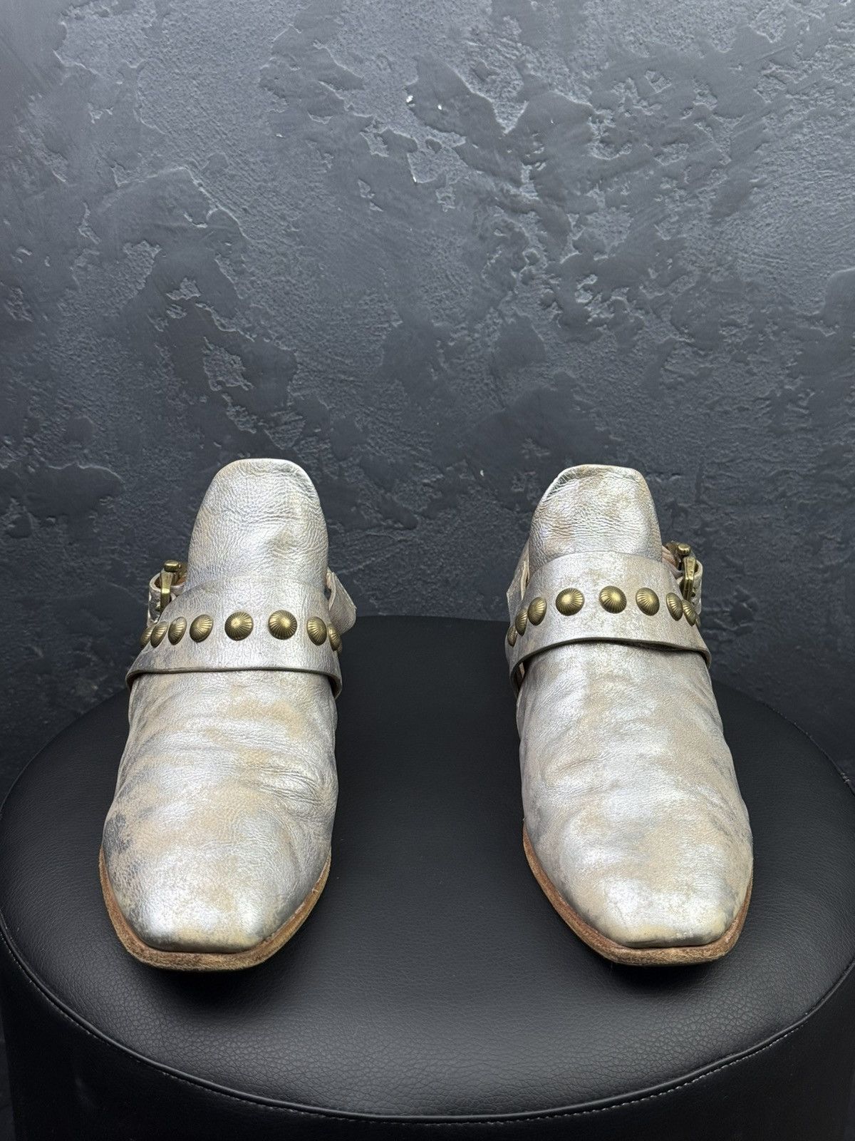 A.S.98 AS 98 Airstep Leather Flats Sandals Mules Bohemian Style Size US 9 / IT 39 - 3 Thumbnail