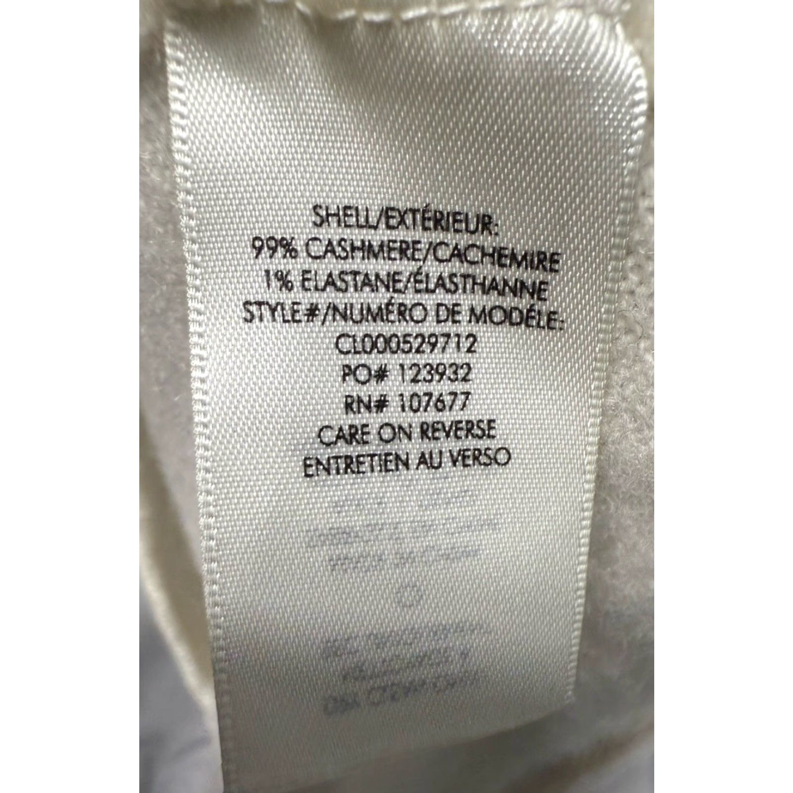 Alice + Olivia VINTAGE Alice + Olivia Sweater Women Size M Crew Neck Cable-Knit Cashmere Cream Pullover Classic Size M / US 6-8 / IT 42-44 - 5 Thumbnail