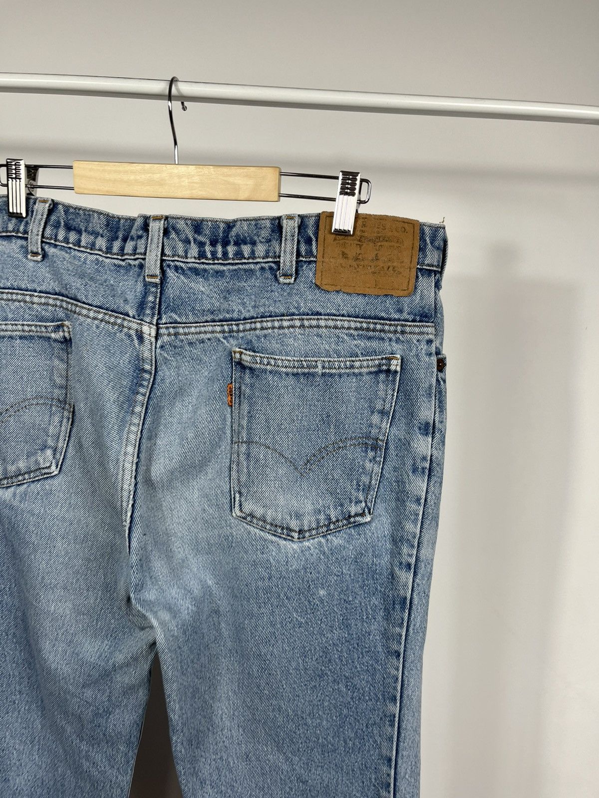 Levi's Vintage Levis Distressed Denim Jeans Pants Yugoslavia Size US 32 / EU 48 - 3 Thumbnail