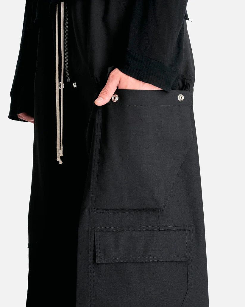 Rick Owens o1s1v1r1oon0925 Cargo Belas Pants in Black Size US 36 / EU 52 - 6 Thumbnail