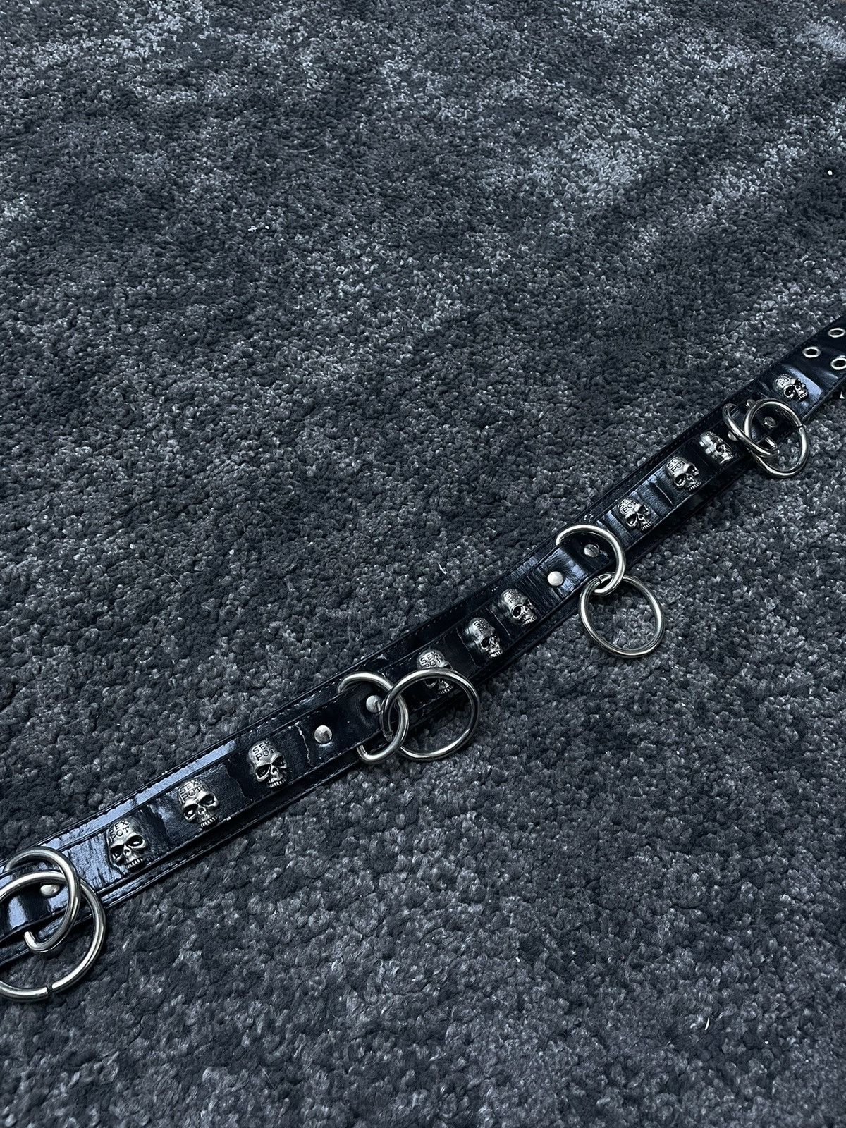 Sexpot Revenge Skull Belt Y2K Vintage Archive Opium Goth
