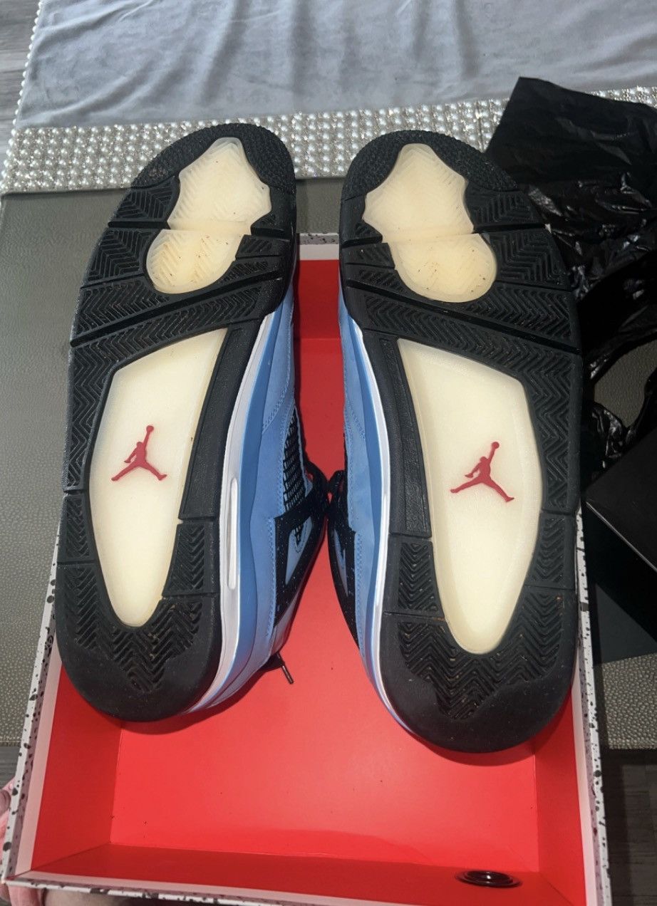 Jordan Brand × Travis Scott Nike Air Jordan 4 Retro Travis Scott Cactus Jack University Size US 12 / EU 45 - 7 Thumbnail