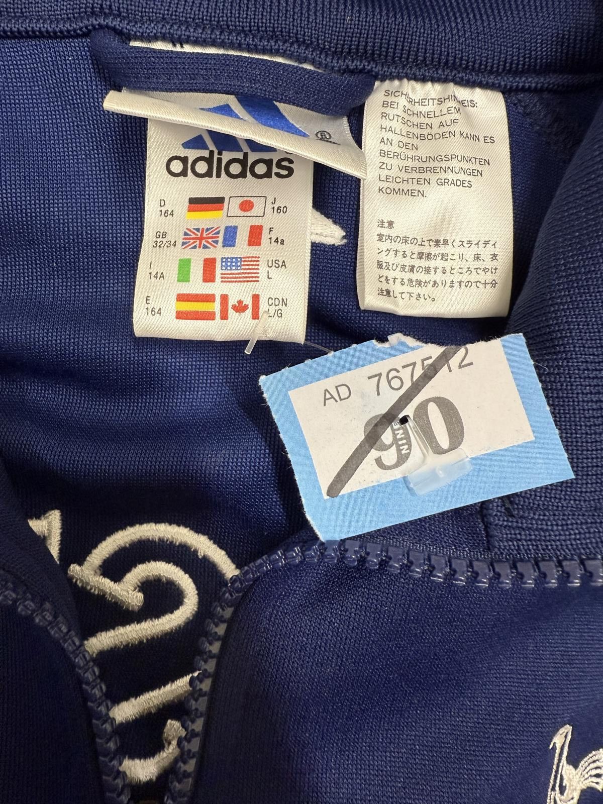 Adidas Adidas Tottenham Hotspur 1/4 Zip Sweatshirt Size ONE SIZE - 2 Thumbnail