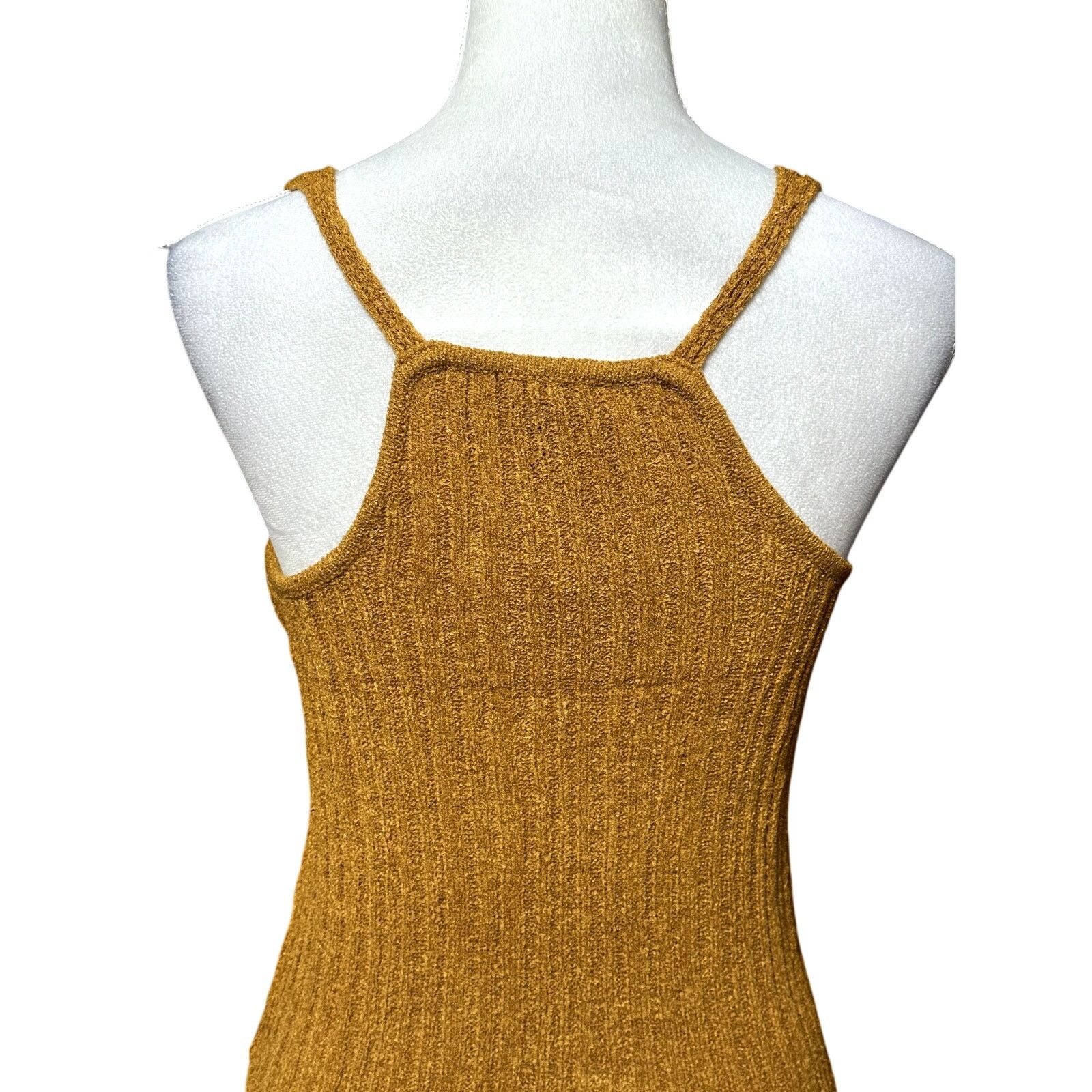 Other Jessica Simpson Edith Racerback Tank Top Sweater Brown M NWT Size S / US 4 / IT 40 - 6 Thumbnail