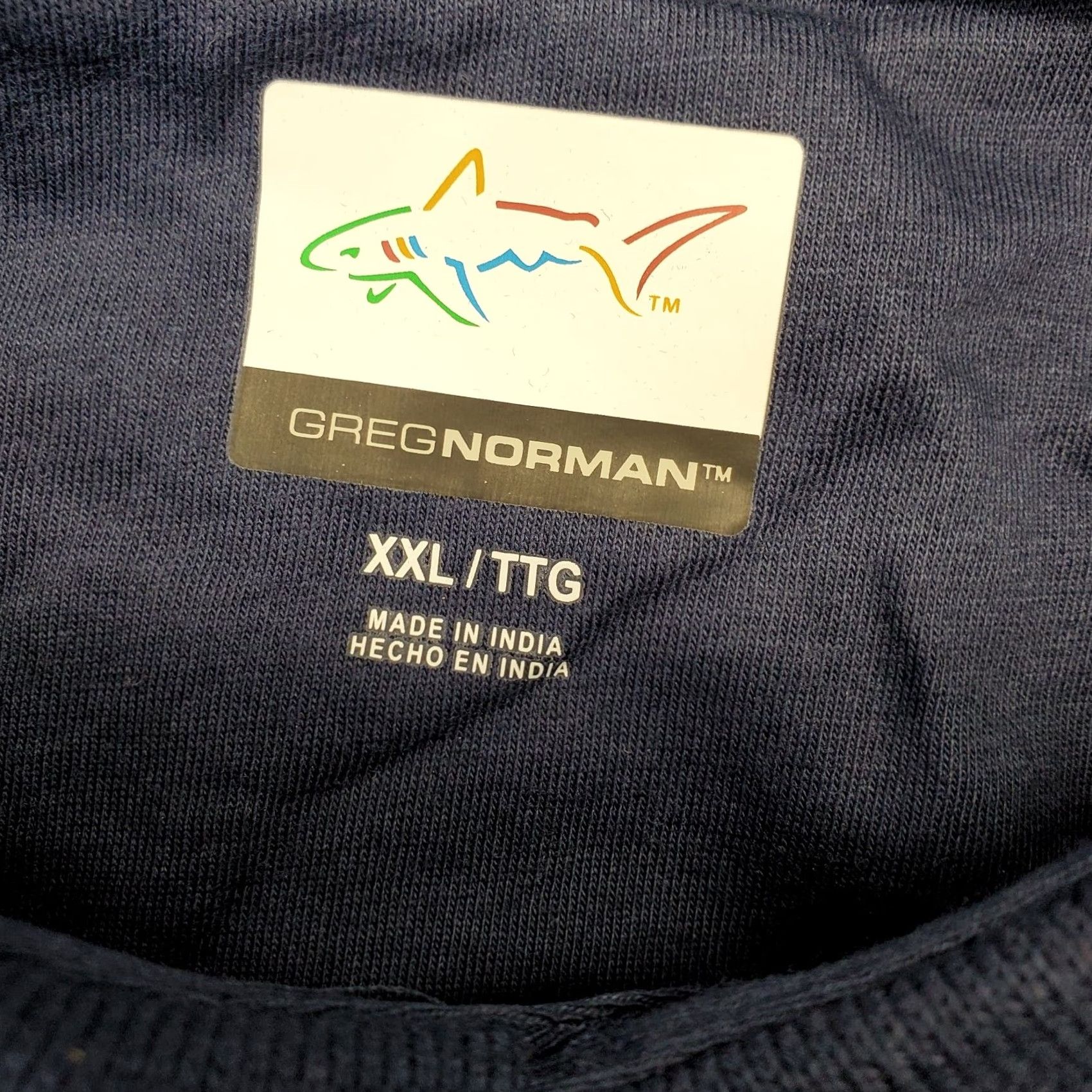 Vintage Greg Norman Polo Shirt Mens XXL Blue Comfort Technical Performance Side Slit Size US XXL / EU 58 / 5 - 6 Thumbnail