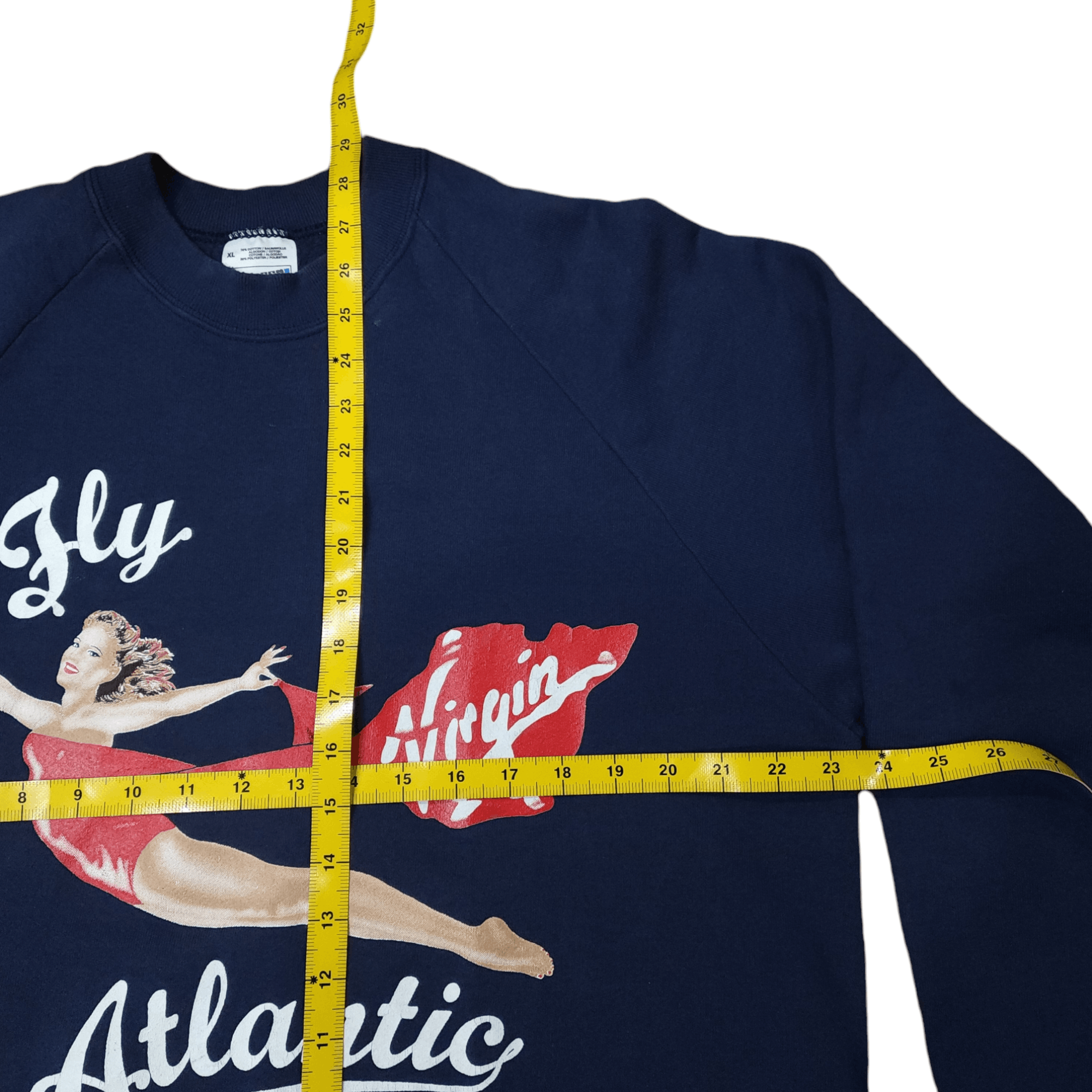 Vintage Vintage 90s Princess Diana Fly Virgin Sweatshirt Original XL Size US XL / EU 56 / 4 - 10 Thumbnail