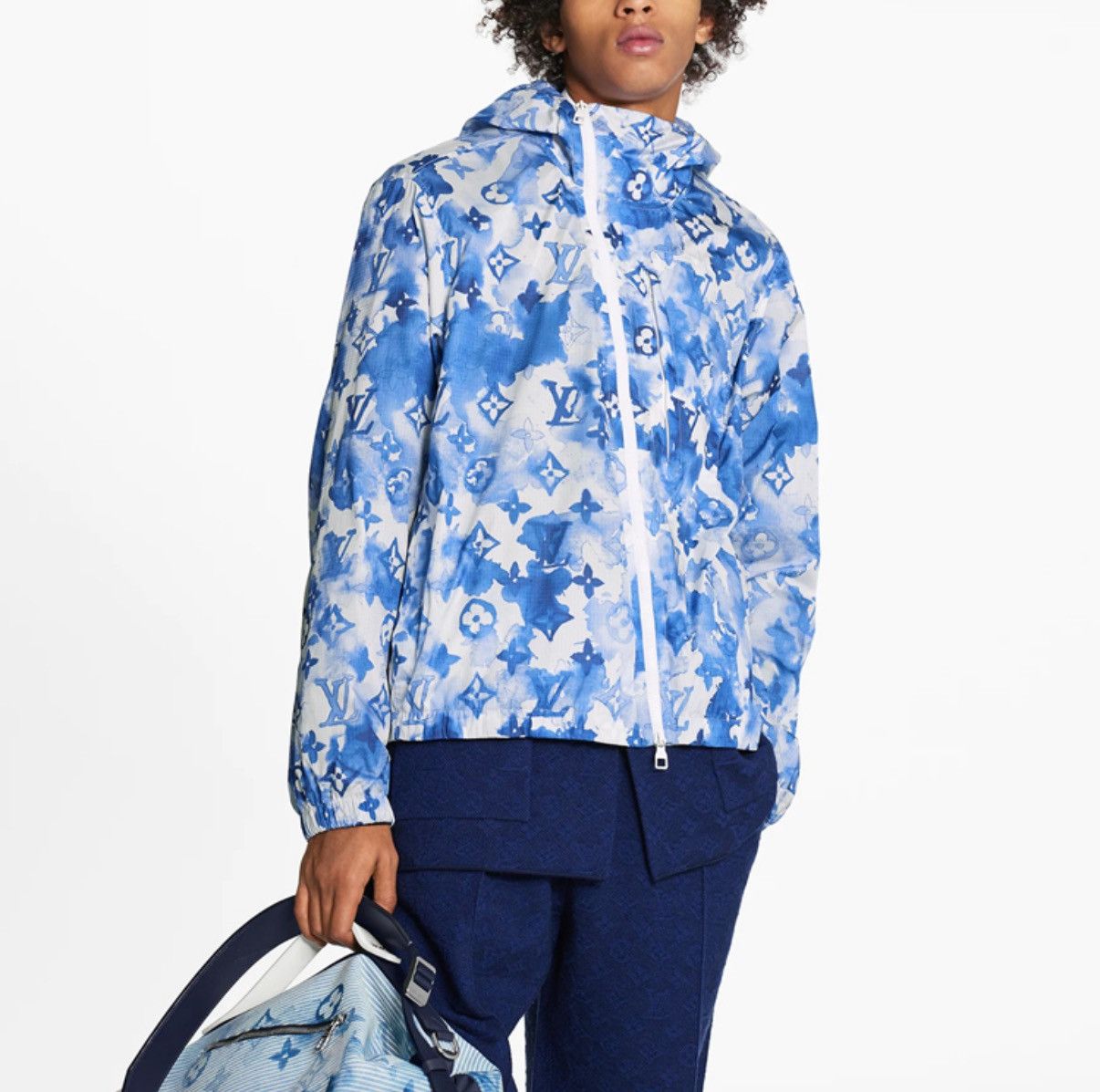 Louis Vuitton Louis Vuitton Watercolor Monogram windbreaker Size US M / EU 48-50 / 2 - 10 Thumbnail