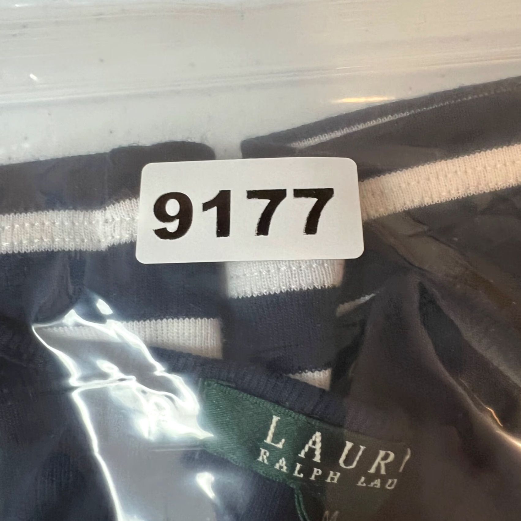Ralph Lauren LAUREN RALPH LAUREN Navy Striped Midi Dress 3/4 Sleeve A-Line Women's Medium Size M / US 6-8 / IT 42-44 - 7 Thumbnail
