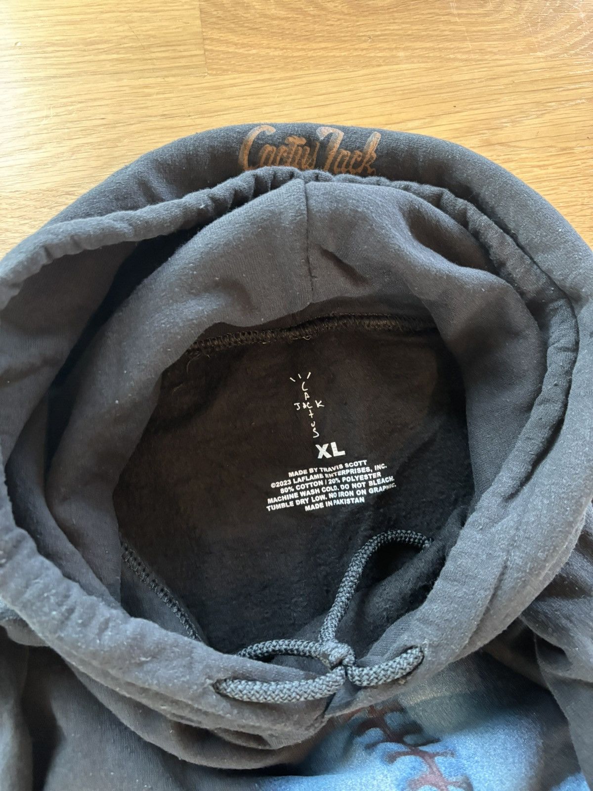 Travis Scott Cactus Jack 2023 Celebrity Softball Fly Ball Hoodie Size US XL / EU 56 / 4 - 5 Thumbnail