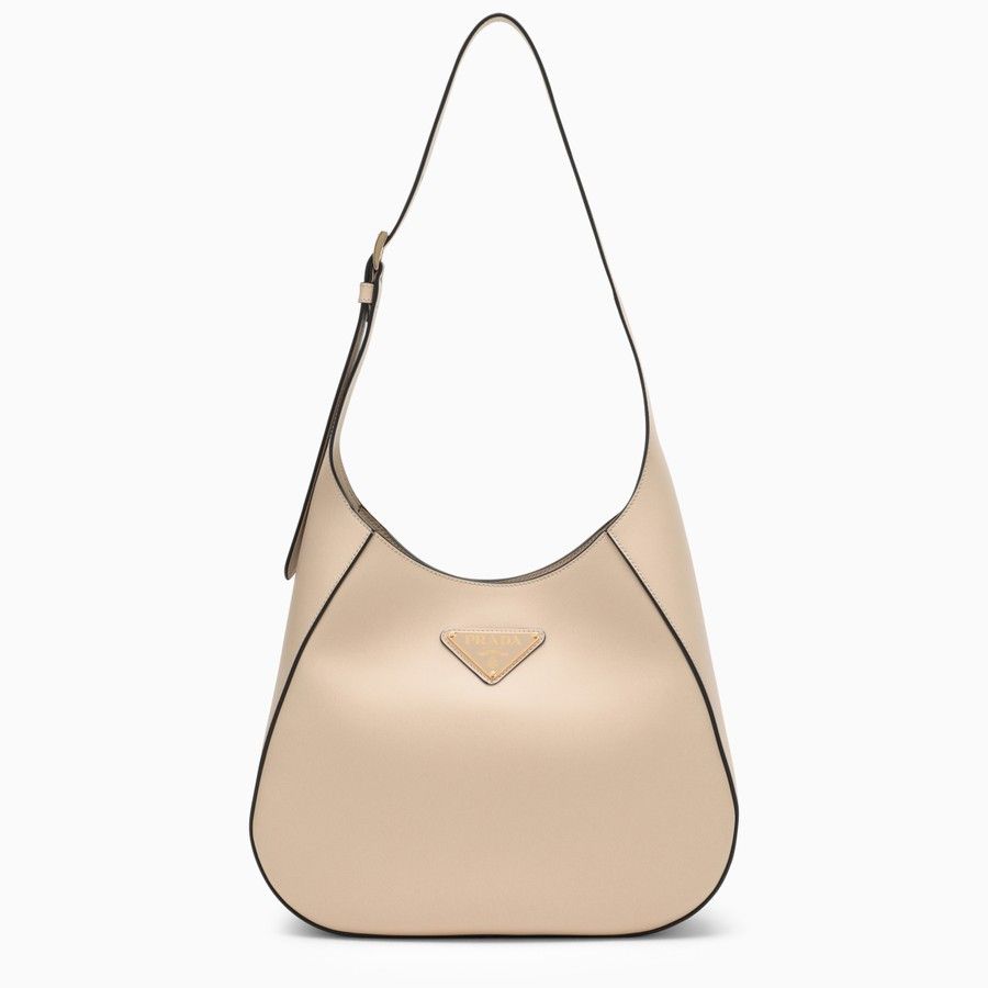 Prada o1d2blof0924 Size : OS / Leather Shoulder Bag In Beige Size ONE SIZE - 1 Thumbnail