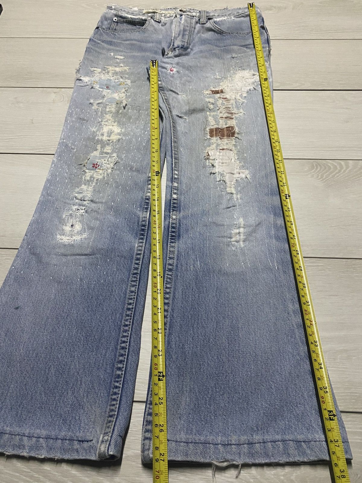 Wrangler Wrangler Destroy Trash Flare Jeans Size US 29 - 14 Thumbnail