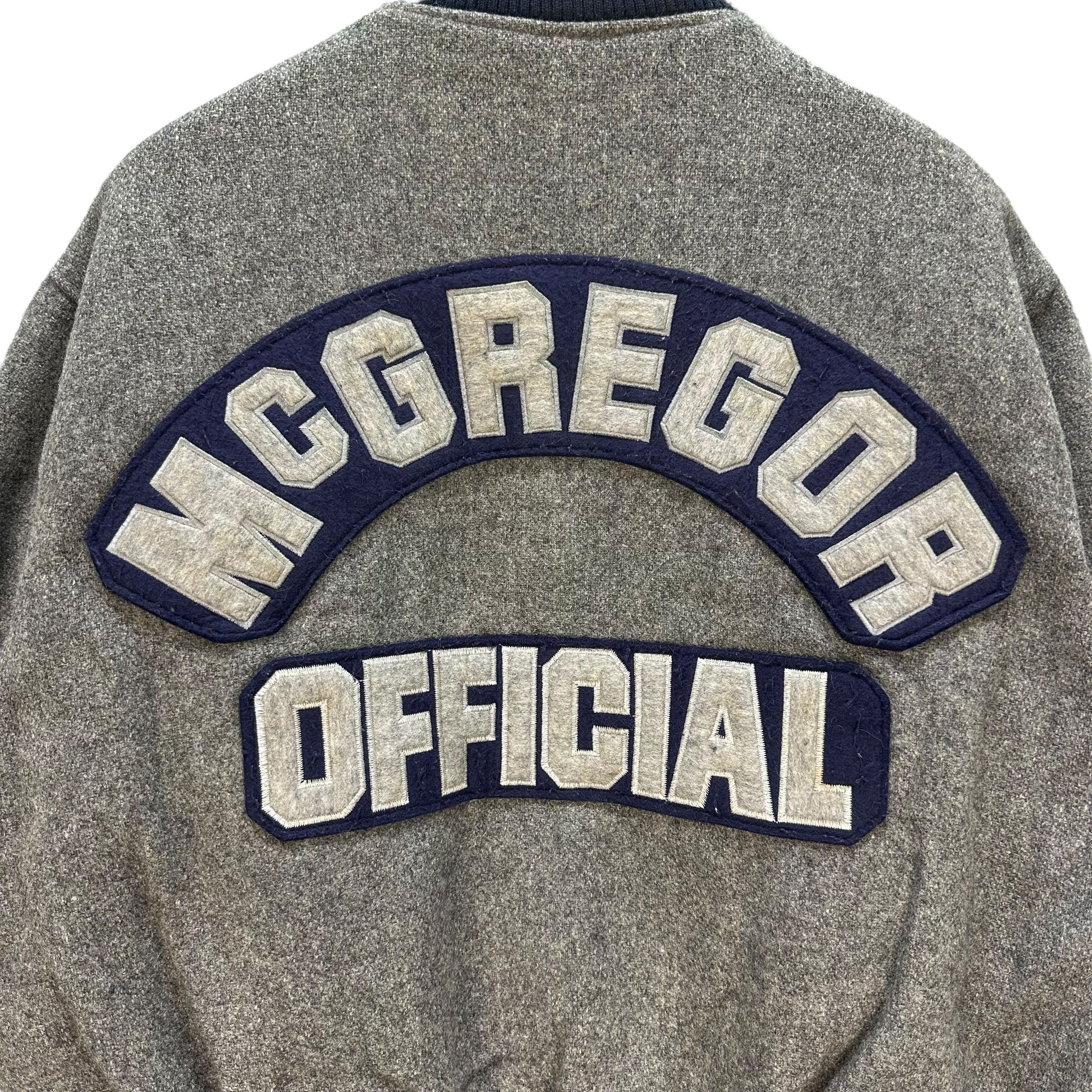 McGregor MCGREGOR OFFICIAL BIG LOGO VARSITY JACKET #8908-037 Size US L / EU 52-54 / 3 - 2 Thumbnail