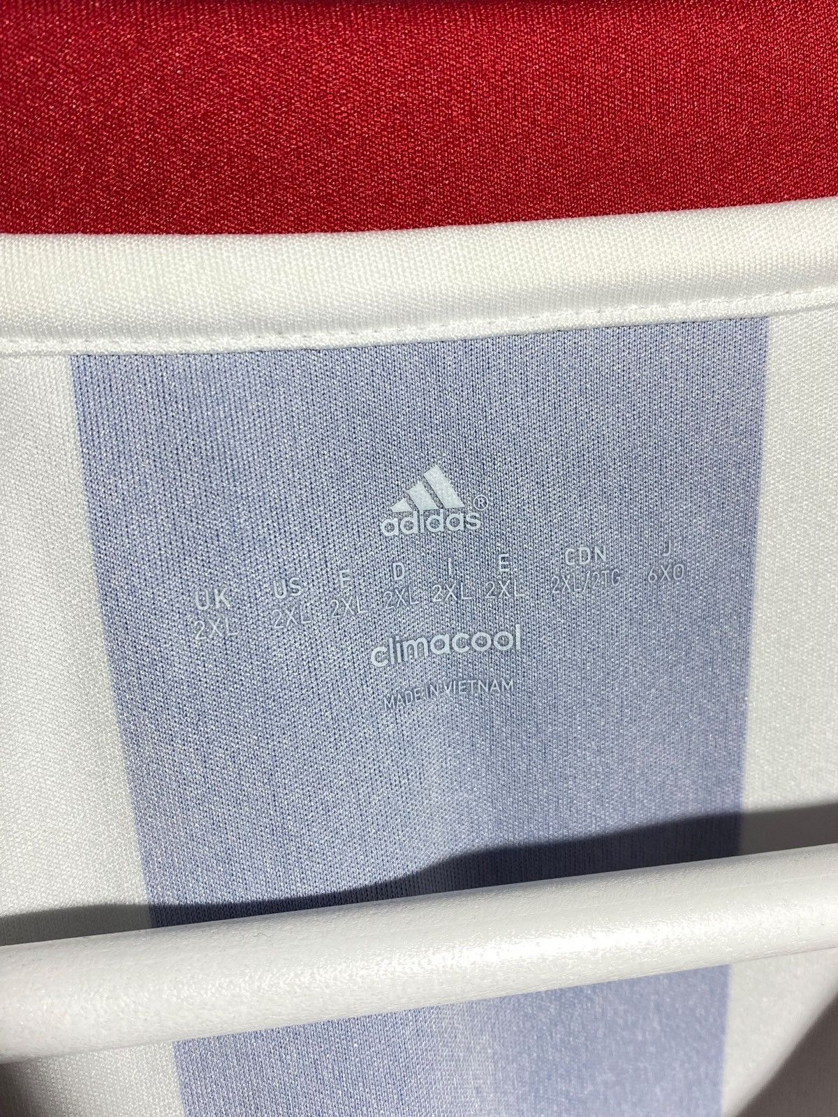 Adidas Adidas West Bromwich Albion 2015/16 Home Football Shirt Size US XXL / EU 58 / 5 - 19 Thumbnail