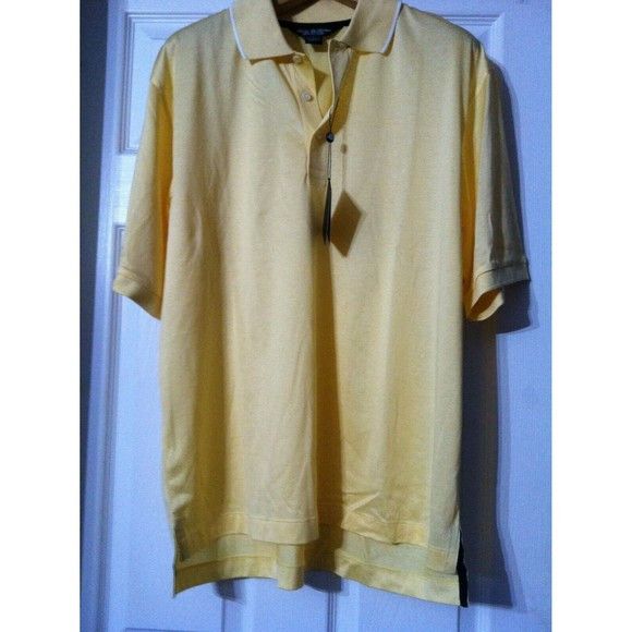 Brooks Brothers BROOKS BROTHERS MENS NEW 100%COTTON GOLF POLO SHIRT SIZE: L Size US L / EU 52-54 / 3 - 1 Thumbnail
