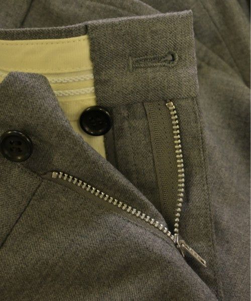 Comme des Garcons Homme Deux Casual Pants Slacks Plain Zipper Polyester Wool Gray Size US 34 / EU 50 - 4 Thumbnail