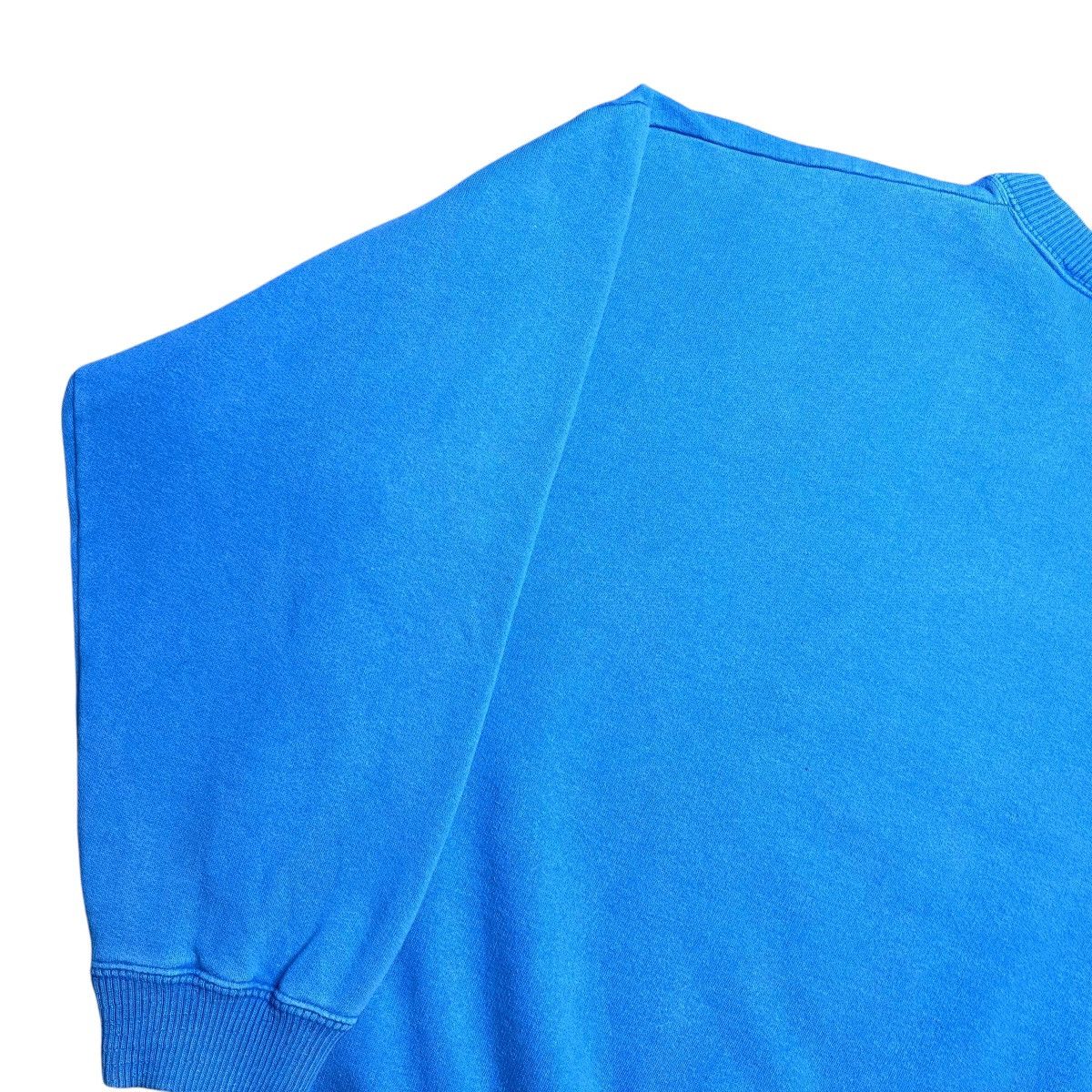 Coca Cola Vtg 1980s Coca-Cola Logo Spell Out Tricolor Blue Sweatshirt Size US L / EU 52-54 / 3 - 18 Thumbnail