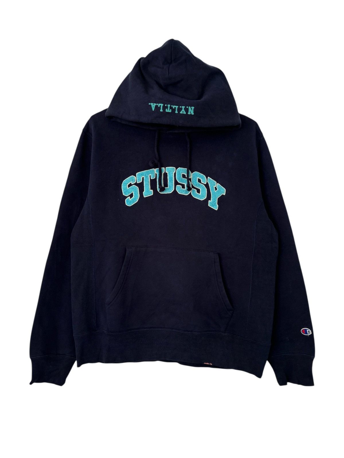 Stussy x Champion Reverse Weave Hoodie