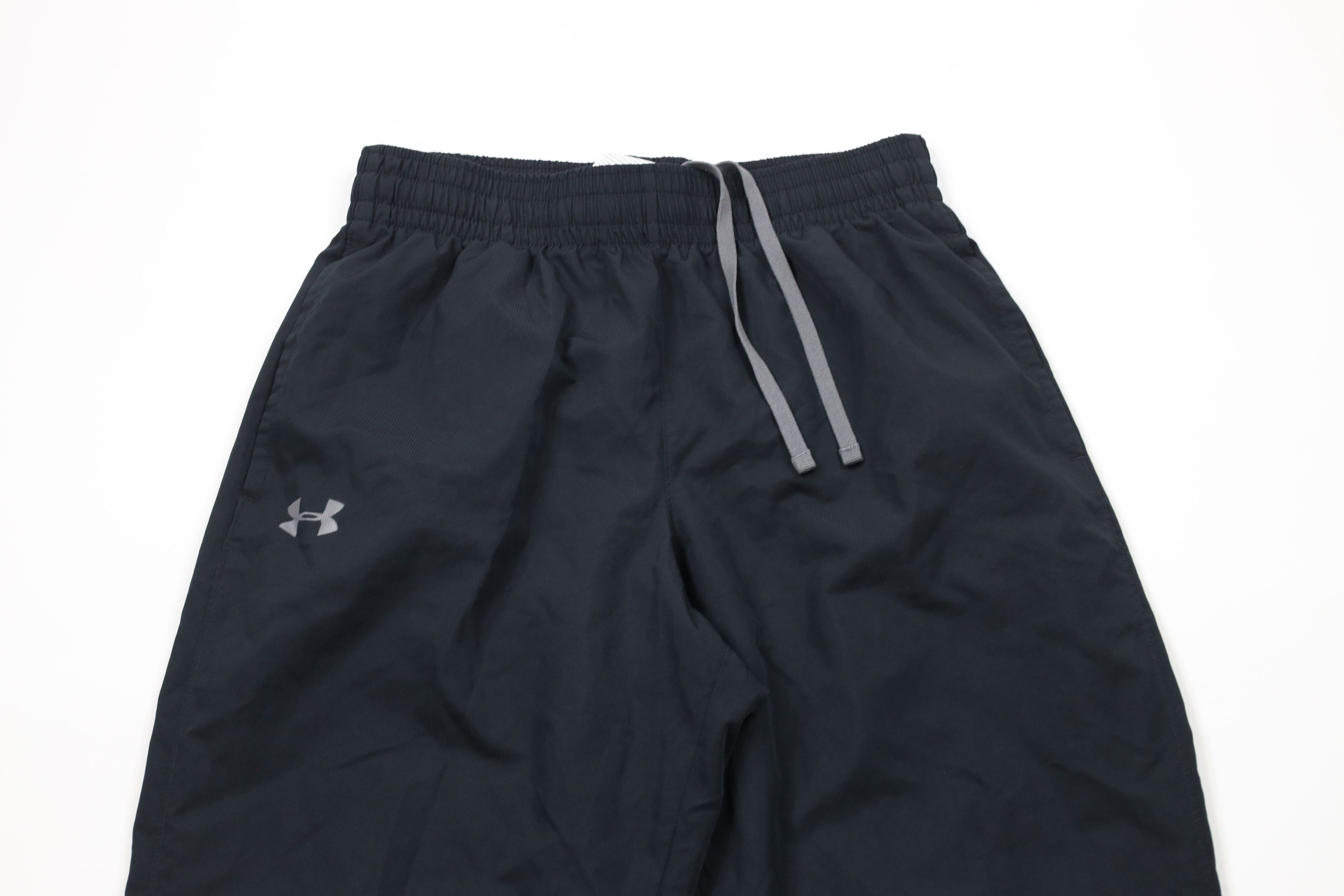 Under Armour × Vintage Under Armour HeatGear Spell Out Lined Wide Leg Pants Black Size US 34 / EU 50 - 2 Thumbnail