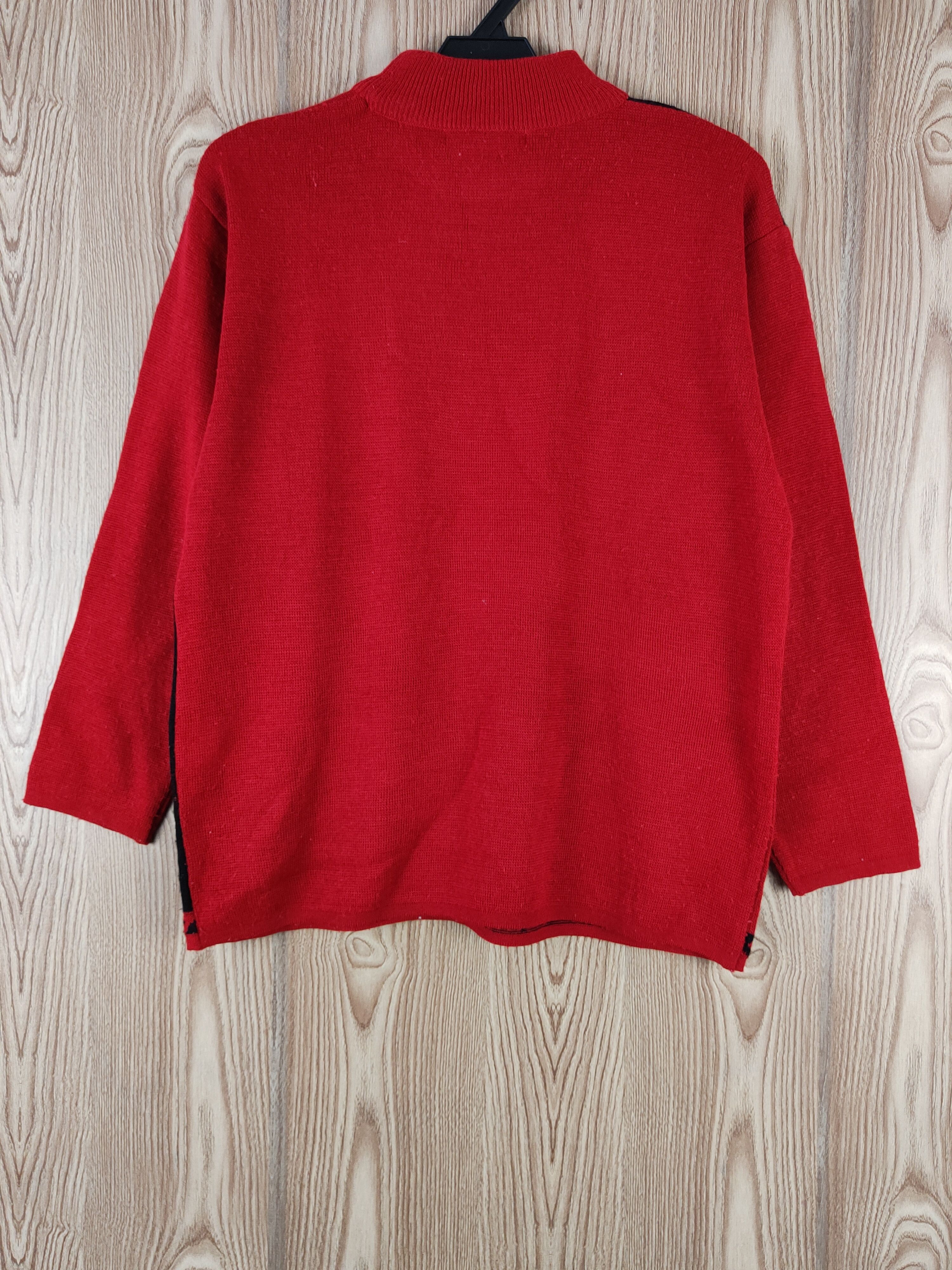 Japanese Brand × Vintage Marulinne Red Knitwear Sweatshirts #W126 Size M / US 6-8 / IT 42-44 - 8 Thumbnail