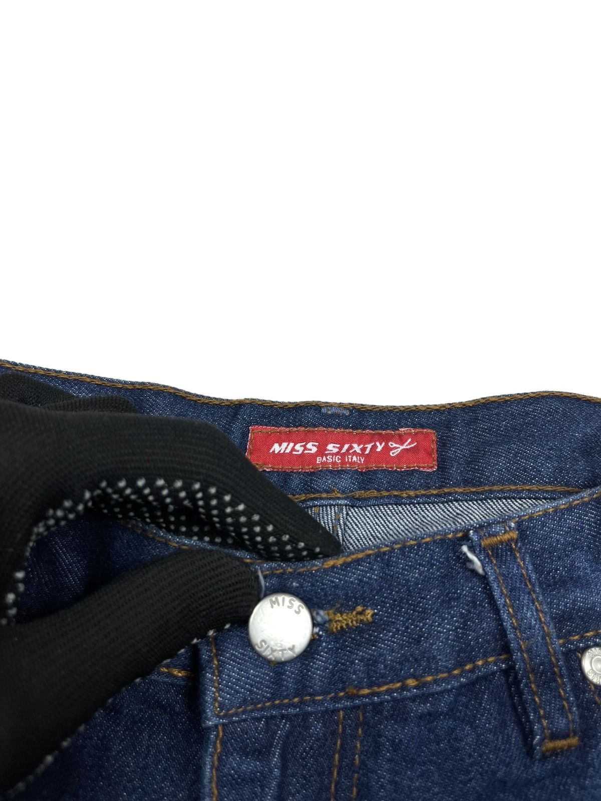 Vintage Vintage 90s Miss Sixty Flared Jeans Italy y2k Denim Size 32" / US 10 / IT 46 - 7 Thumbnail