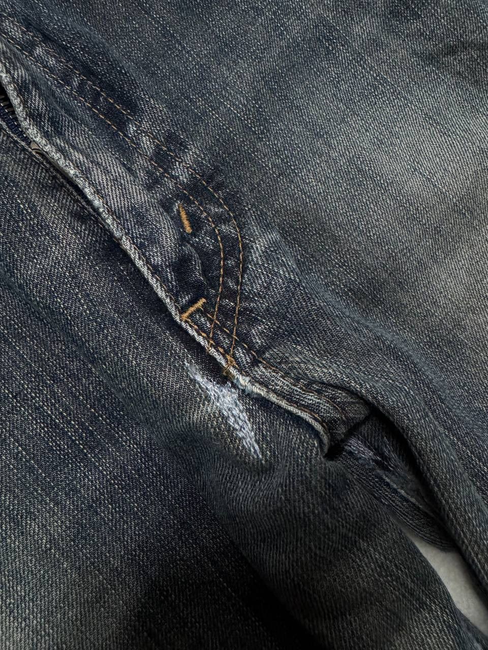 Edwin SICK Vintage Edwin Rusty Mudwash Distress Regular Dark Jean Size US 32 / EU 48 - 10 Thumbnail