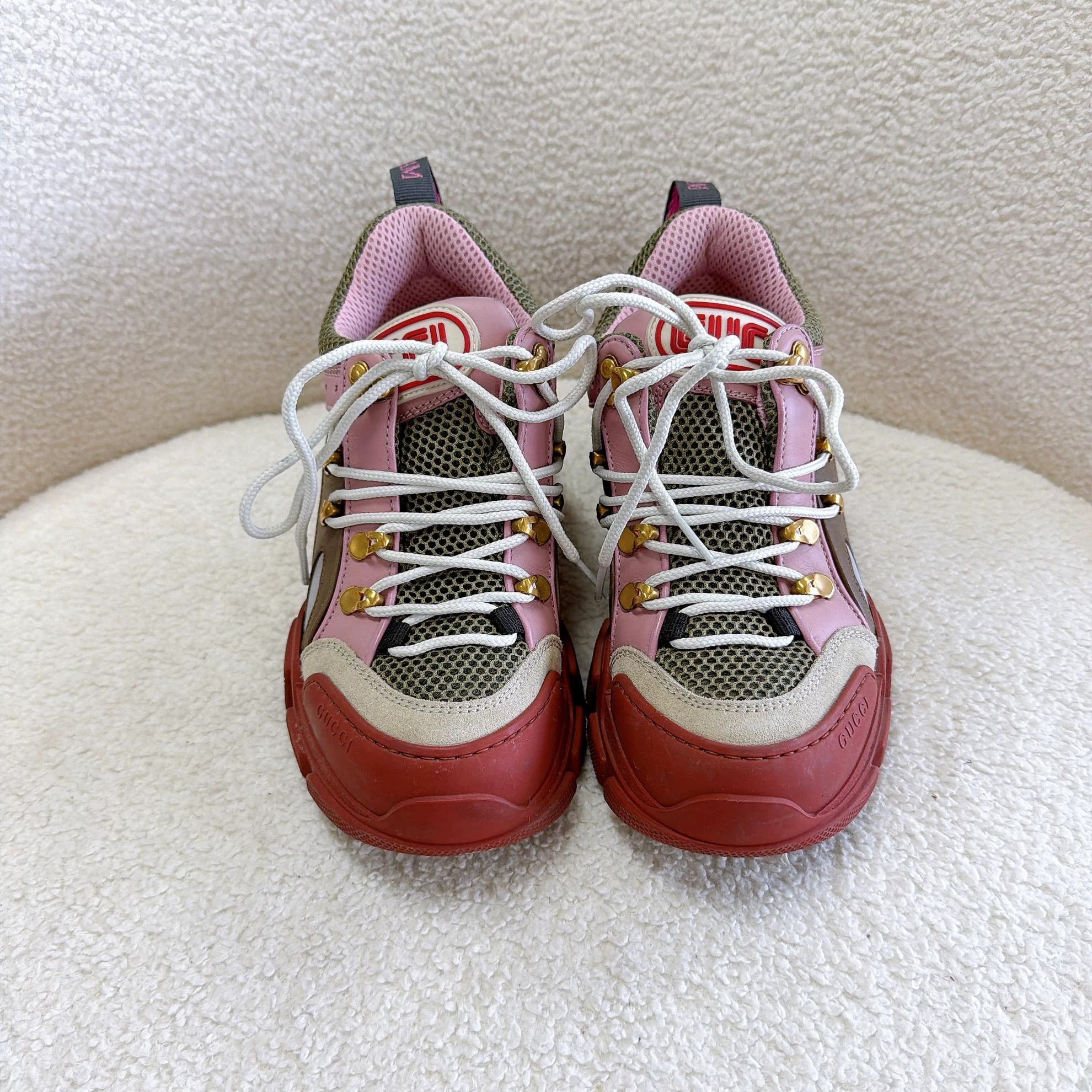 Gucci Gucci color blocked dad shoe 35.5 EU 8943 Size US 5 / IT 35 - 1 Thumbnail