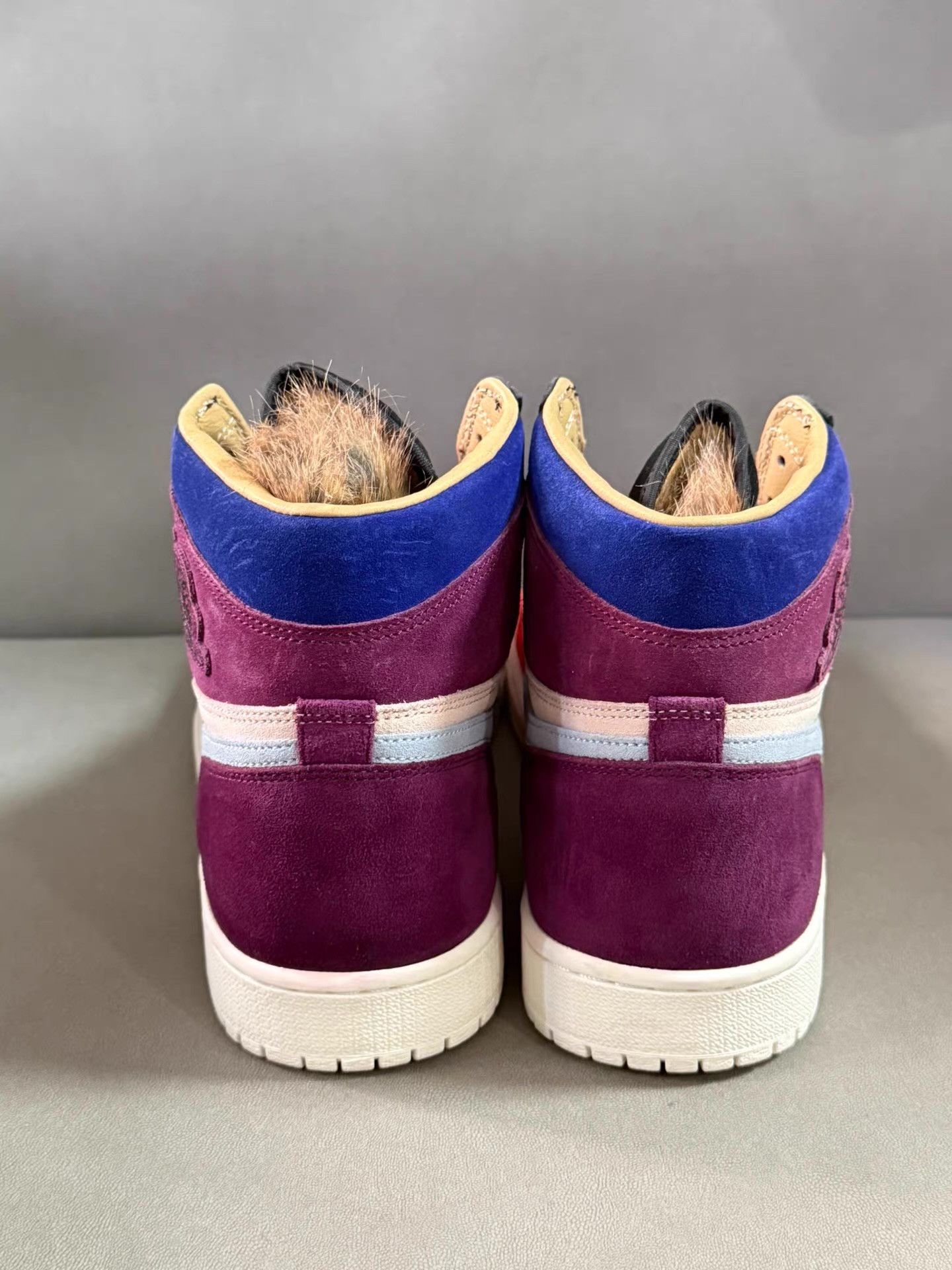 Nike Air Jordan 1 Fur Q20 Size US 9.5 / EU 42-43 - 3 Thumbnail
